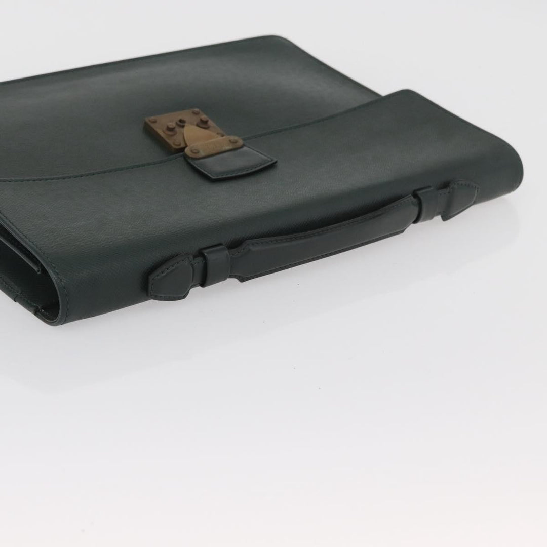 Louis Vuitton Serviette Kourad Briefcase Taiga Leather