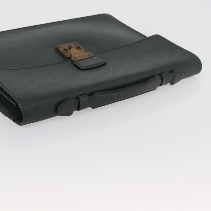Louis Vuitton Serviette Kourad Briefcase Taiga Leather