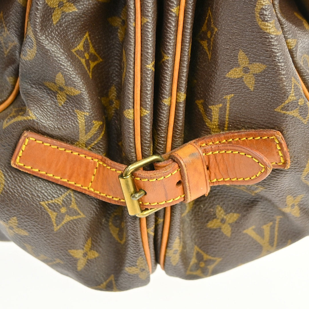 Louis Vuitton Saumur Handbag Monogram Canvas