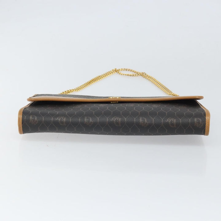 Christian Dior Vintage Honeycomb chain Canvas