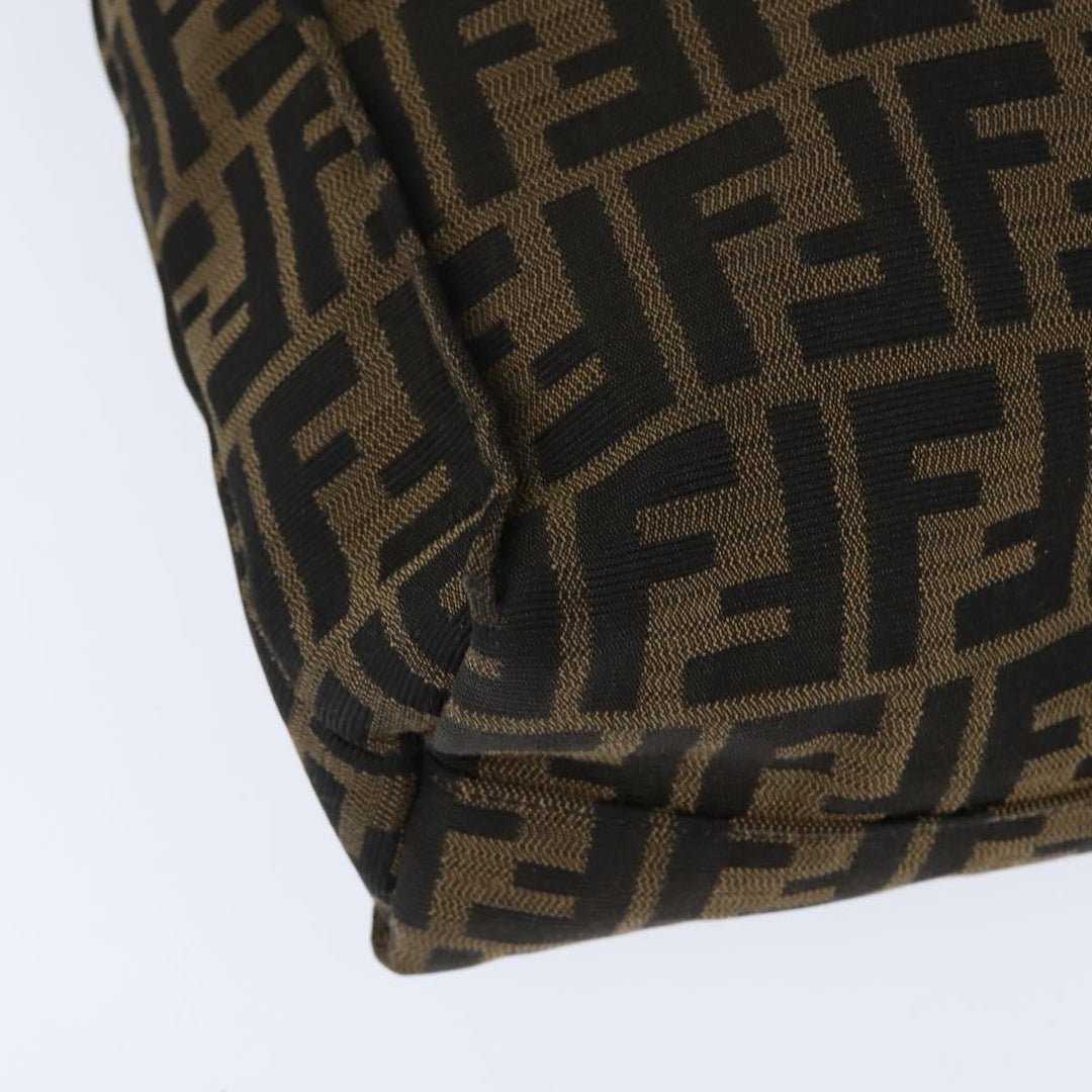 Fendi Open Shopping Tote Zucca Canvas