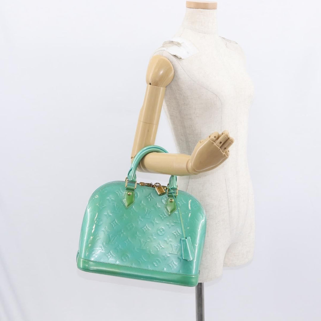 Louis Vuitton Alma Handbag Patent Leather