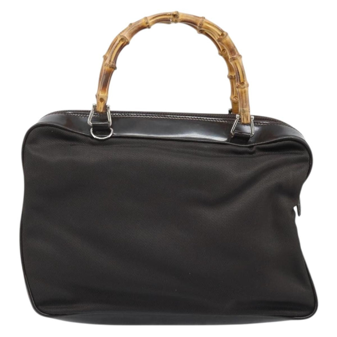 Gucci Vintage Bamboo Handle Bag Nylon