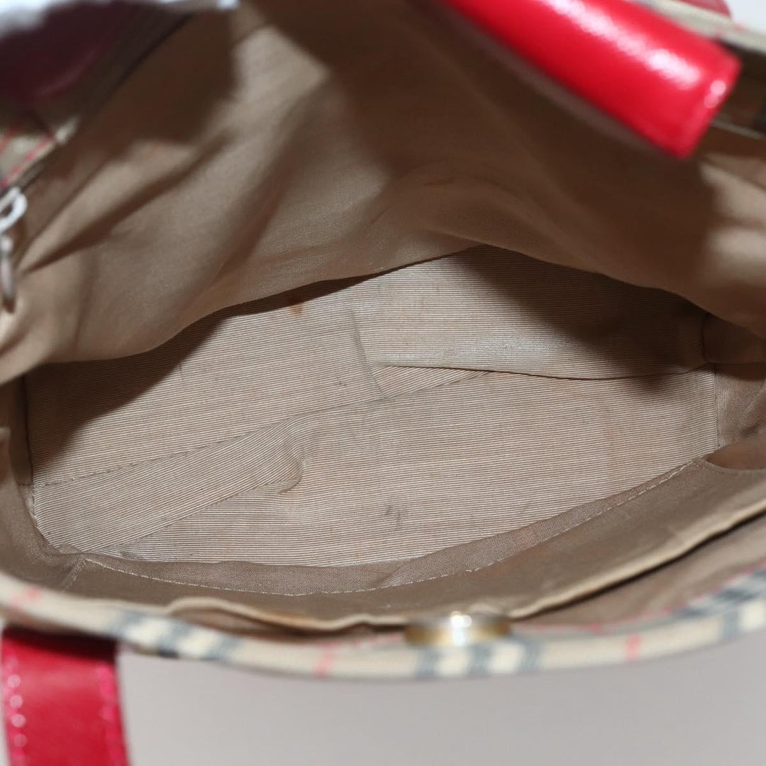 Burberry Nova Check Tote canvas check pattern