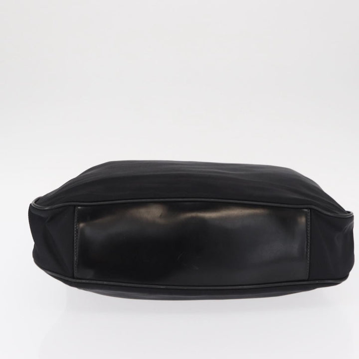 Gucci Vintage Bamboo Shoulder Bag Canvas