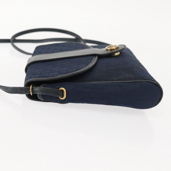 Christian Dior Vintage Trotter Shoulder Bag Canvas