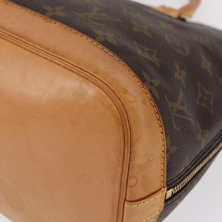 Louis Vuitton Alma Handbag Monogram Canvas