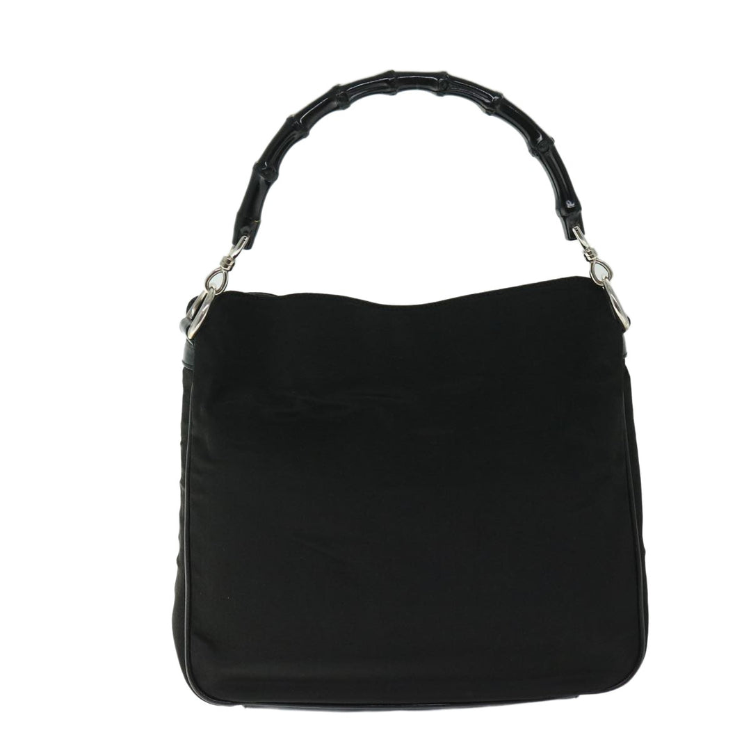 Gucci Vintage Bamboo Handle Bag Nylon
