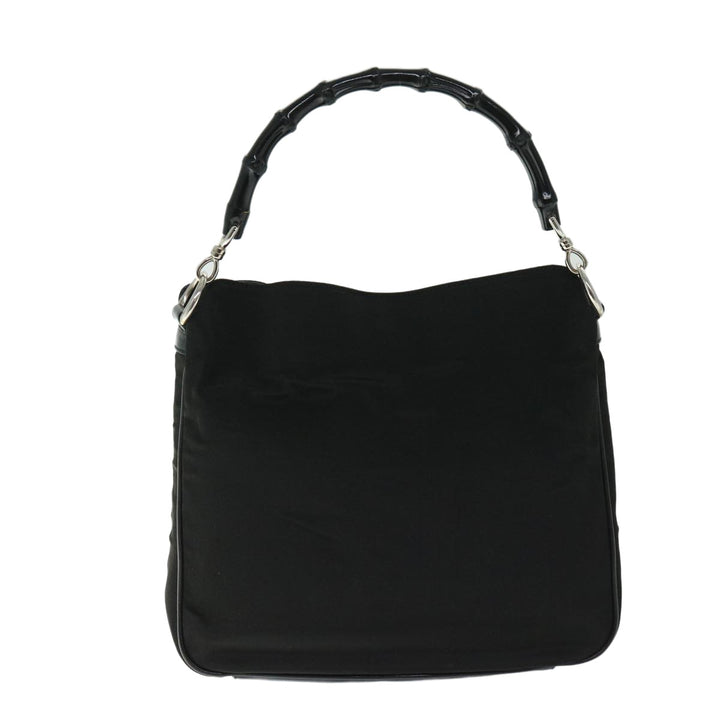Gucci Vintage Bamboo Handle Bag Nylon