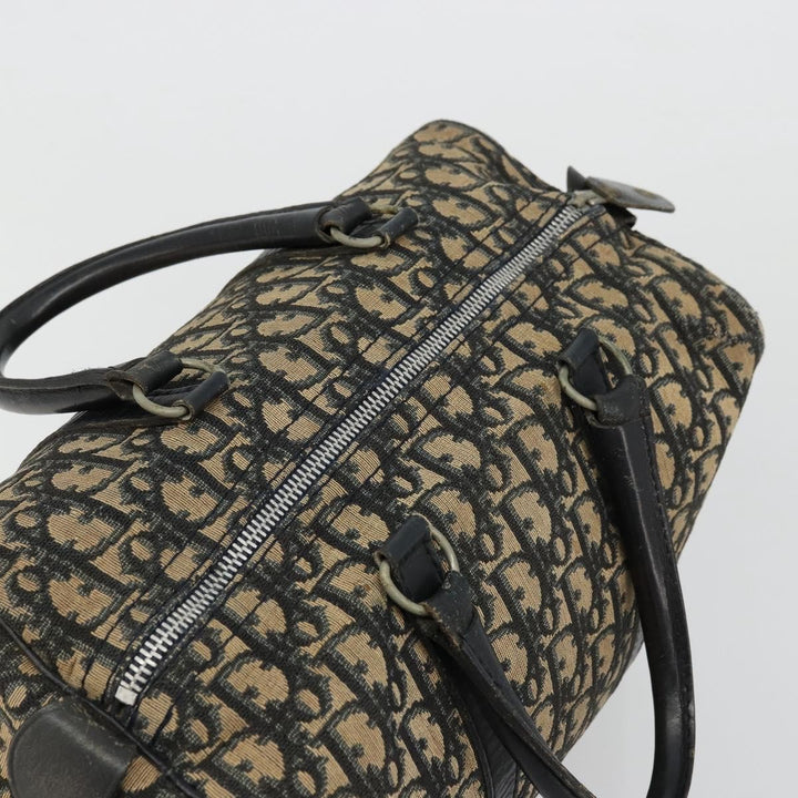 Christian Dior Vintage Trotter Handbag Canvas