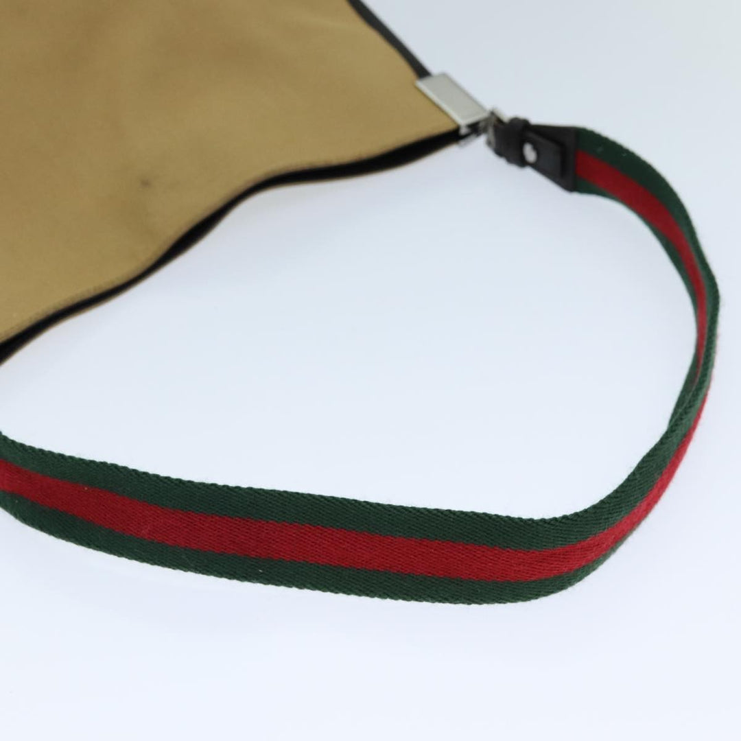 Gucci Vintage Shoulder Bag Canvas