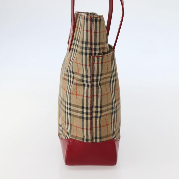 Burberry Nova Check Tote canvas check pattern