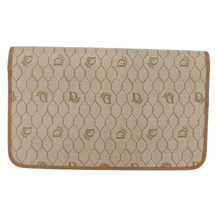 Christian Dior Vintage Honeycomb chain Canvas