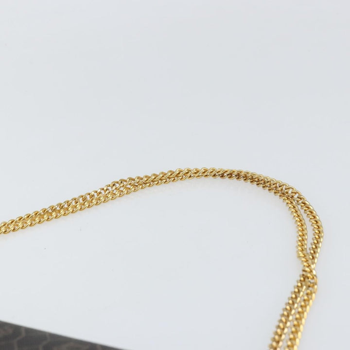 Christian Dior Vintage Honeycomb chain Canvas