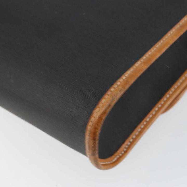 Christian Dior Vintage CD Logo Shoulder Bag Leather