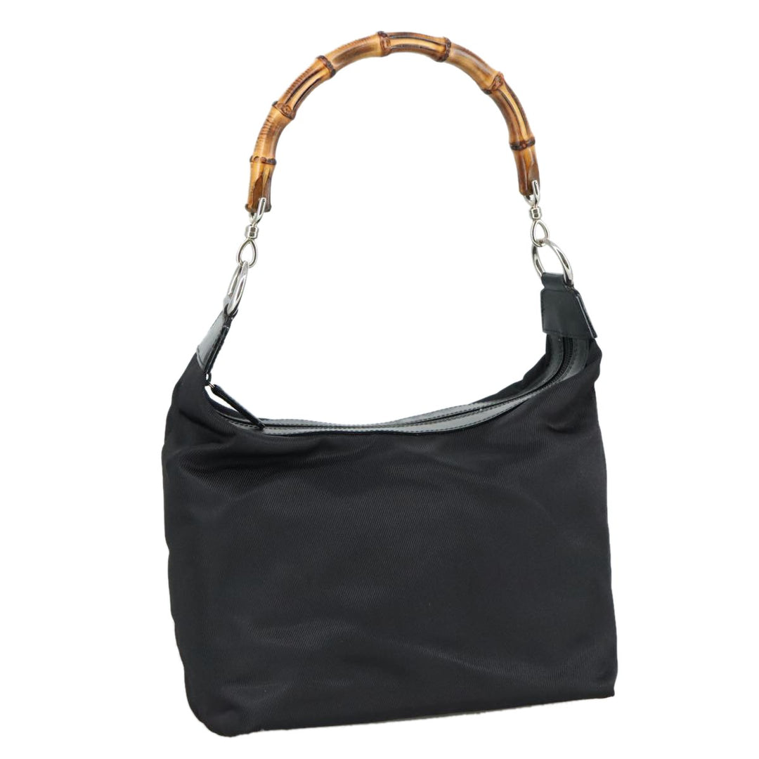 Gucci Vintage Bamboo Handle Bag Nylon