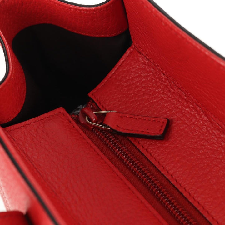 Gucci Grand Prix Interlocking GG Tote Grainy Leather