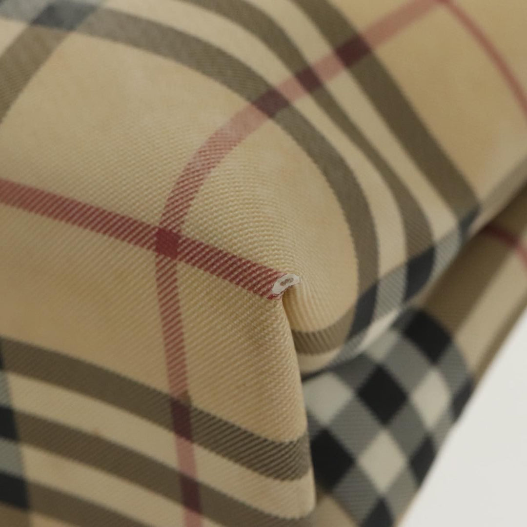 Burberry Nova Check Tote Canvas and Leather
