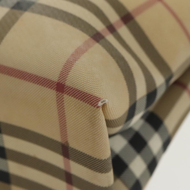 Burberry Nova Check Tote Canvas and Leather