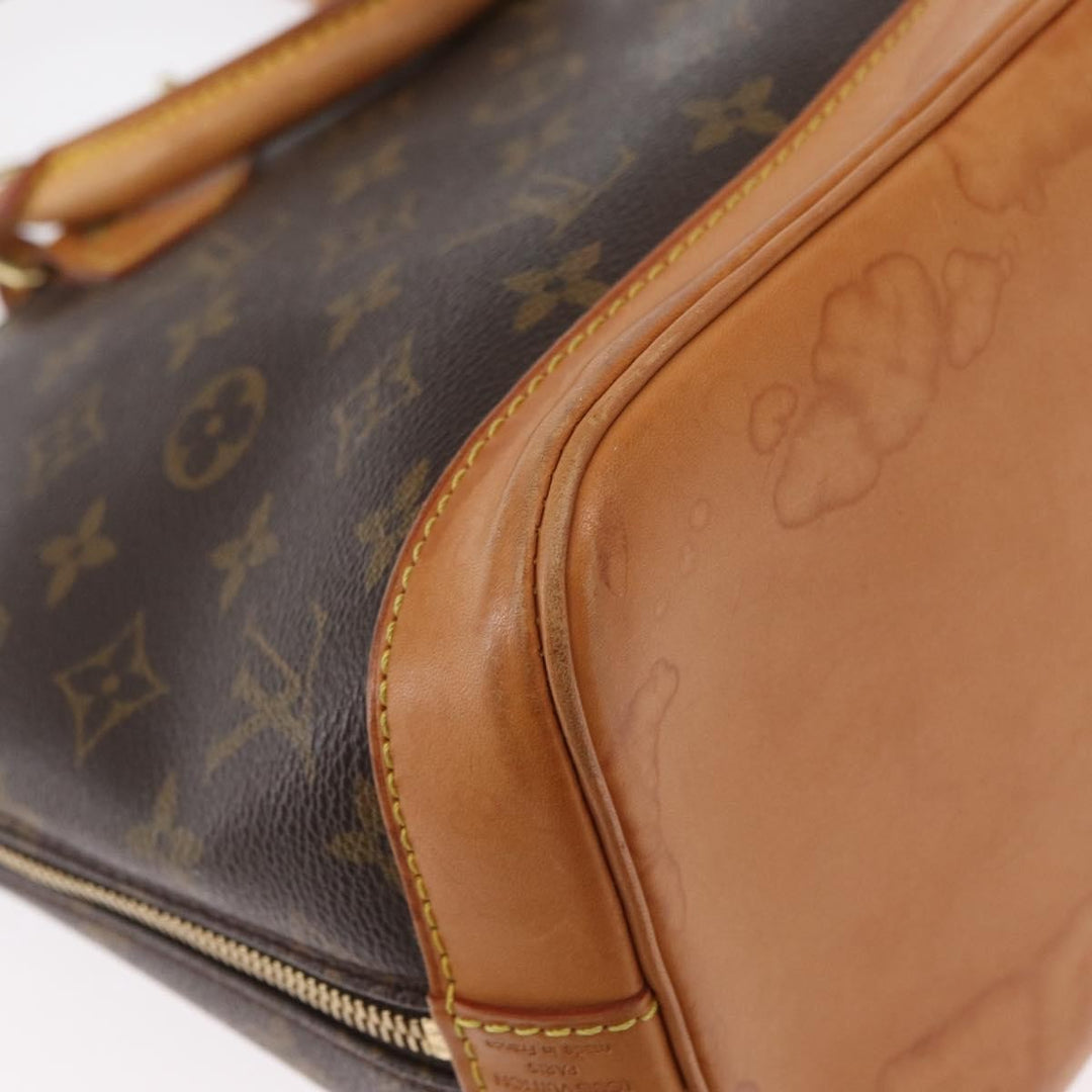 Louis Vuitton Alma Handbag Monogram Canvas