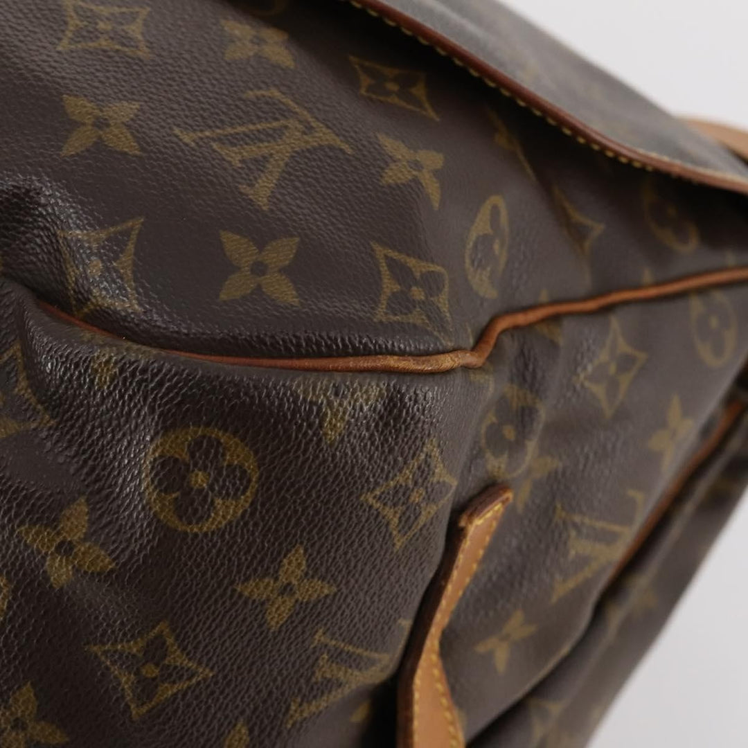 Louis Vuitton Saumur Handbag Monogram Canvas