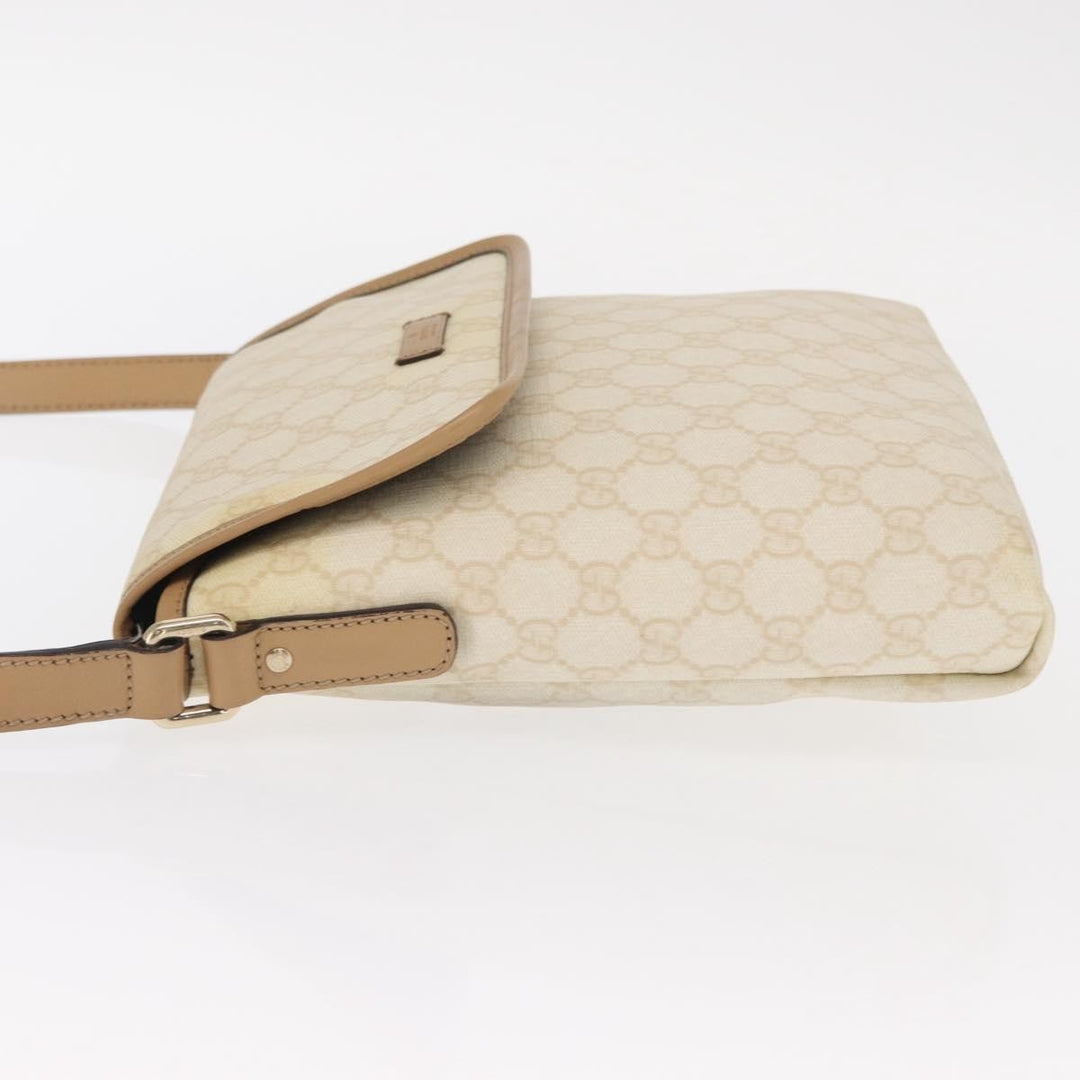 Gucci Flap Messenger GG Coated Canvas