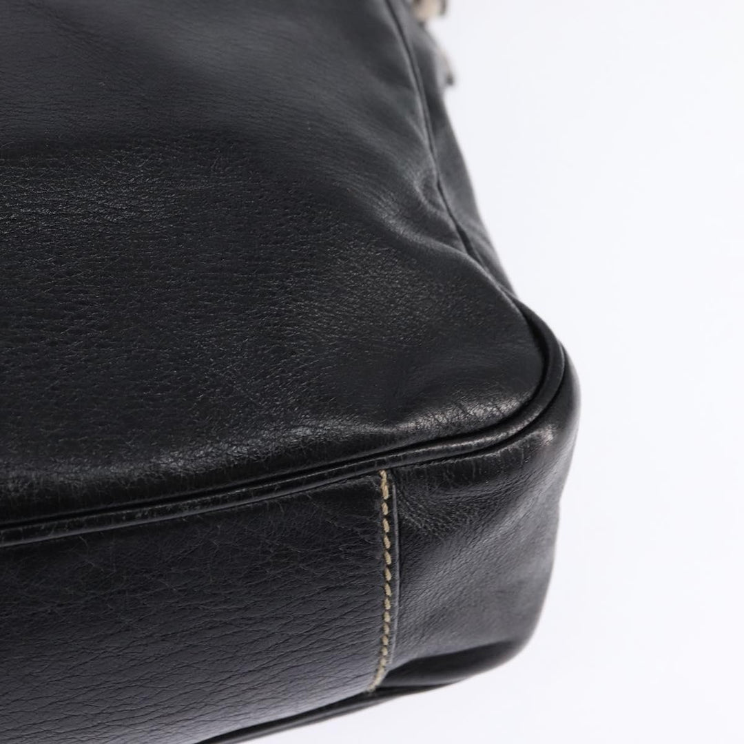Gucci Front Zip Messenger Leather