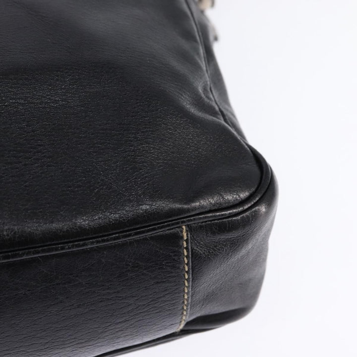 Gucci Front Zip Messenger Leather