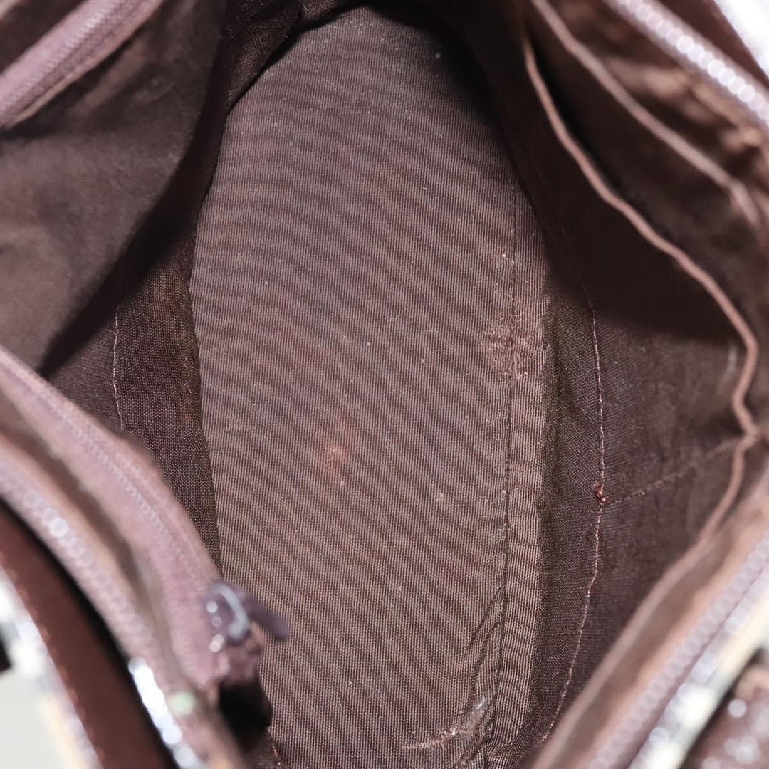 Burberry Nova check Shoulder bag Canvas and Leather