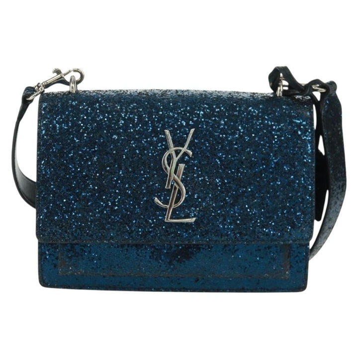 Saint Laurent Sunset Satchel Glitter