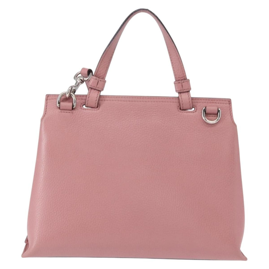 Gucci Bamboo Daily Top Handle Bag Leather