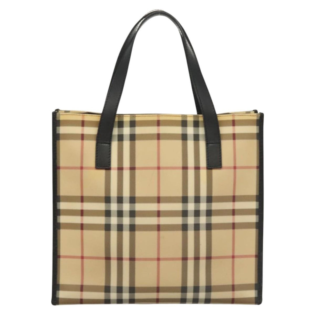 Burberry Nova Check Tote canvas check pattern