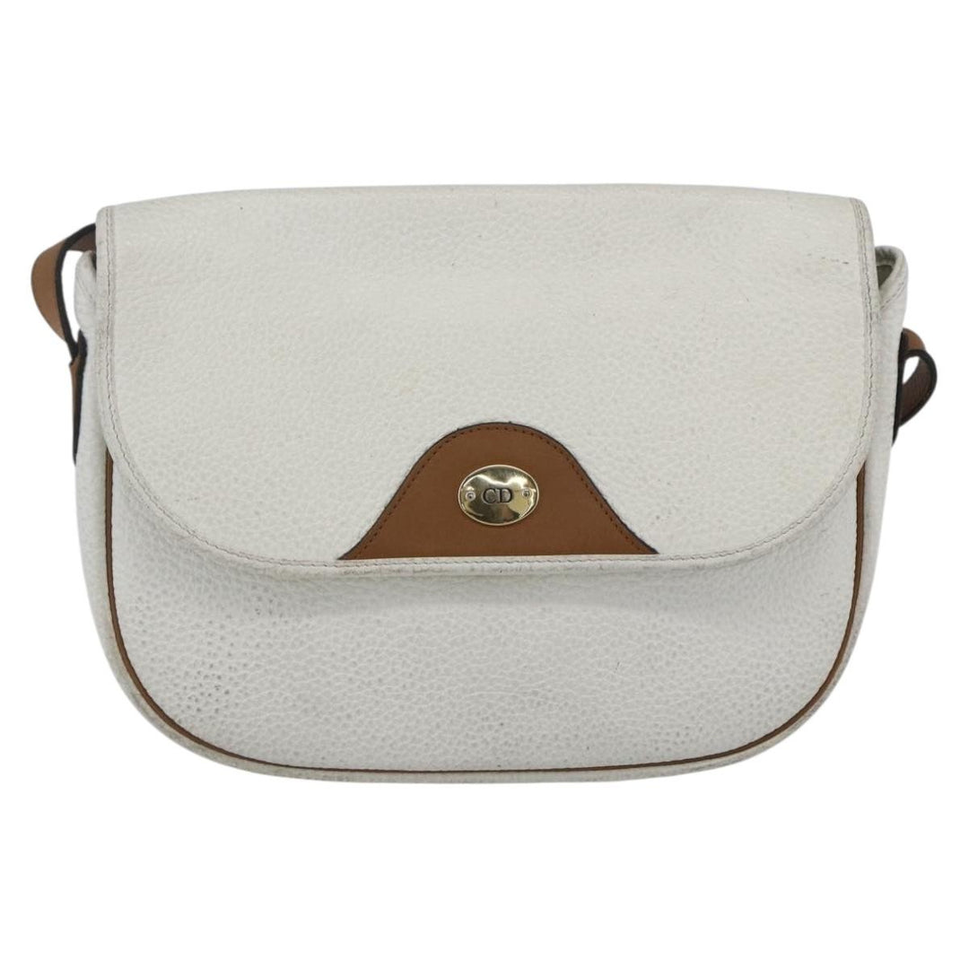 Christian Dior Vintage Shoulder Bag Leather