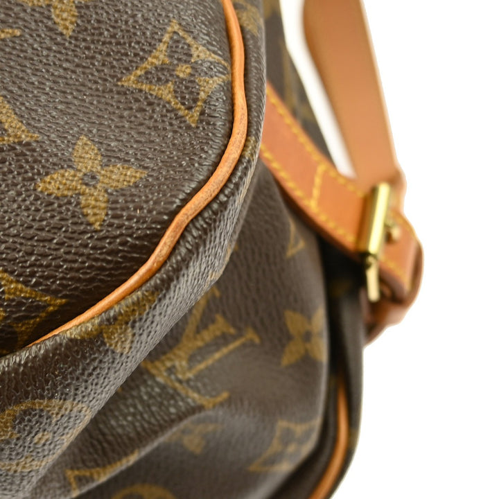 Louis Vuitton Saumur Handbag Monogram Canvas