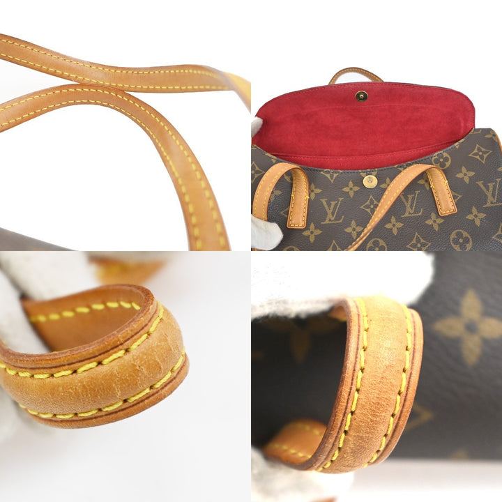 Louis Vuitton Sonatine Handbag Monogram Canvas
