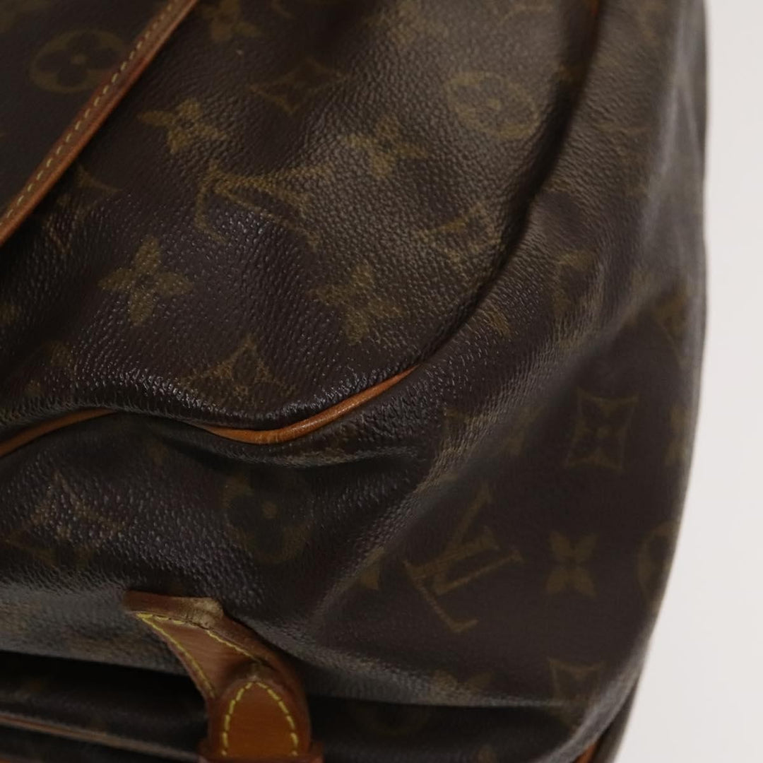Louis Vuitton Saumur Handbag Monogram Canvas