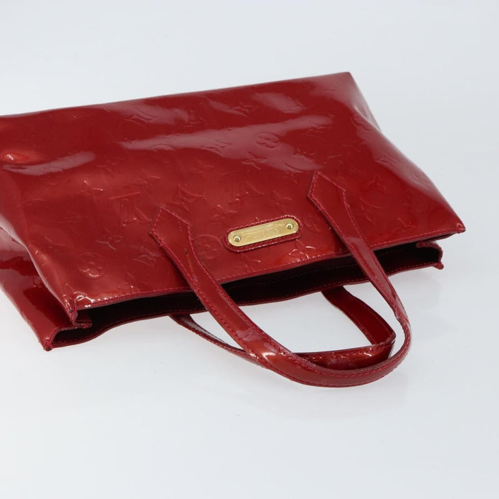 Louis Vuitton Wilshire Handbag Monogram Vernis