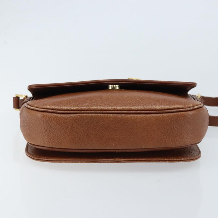 Burberry Flap Shoulder Bag Leather