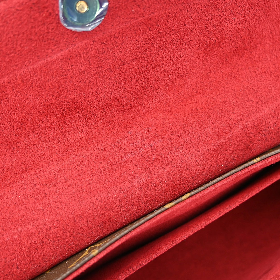 Louis Vuitton Sonatine Handbag Monogram Canvas