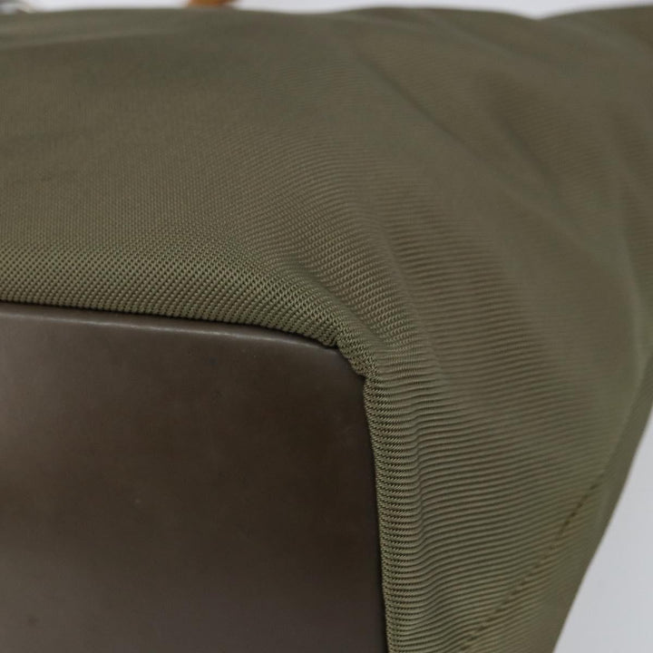 Gucci Vintage Bamboo Shoulder Bag Nylon
