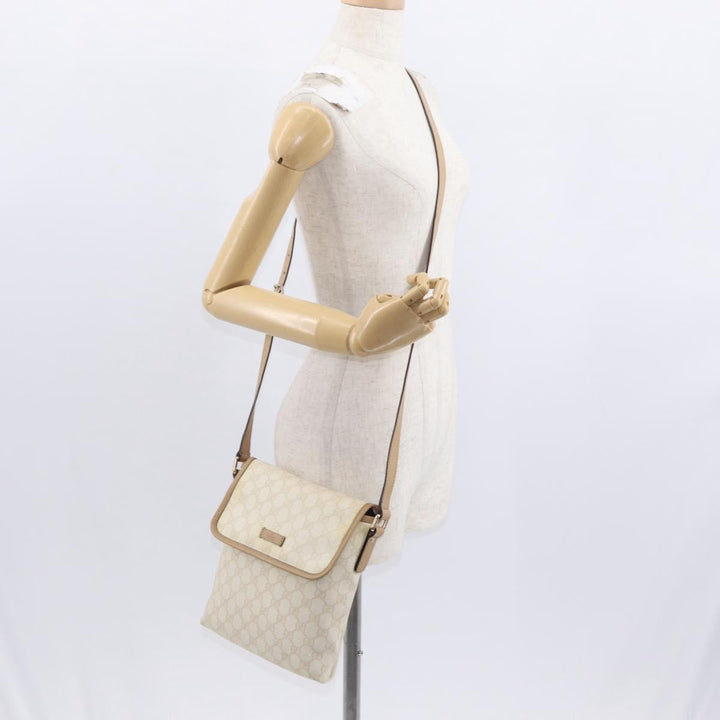 Gucci Flap Messenger GG Coated Canvas