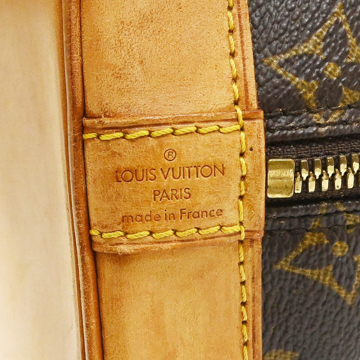 Louis Vuitton Alma Handbag Monogram Canvas