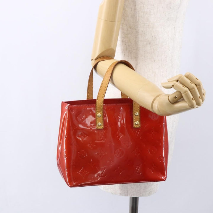 Louis Vuitton Reade Handbag Monogram Vernis