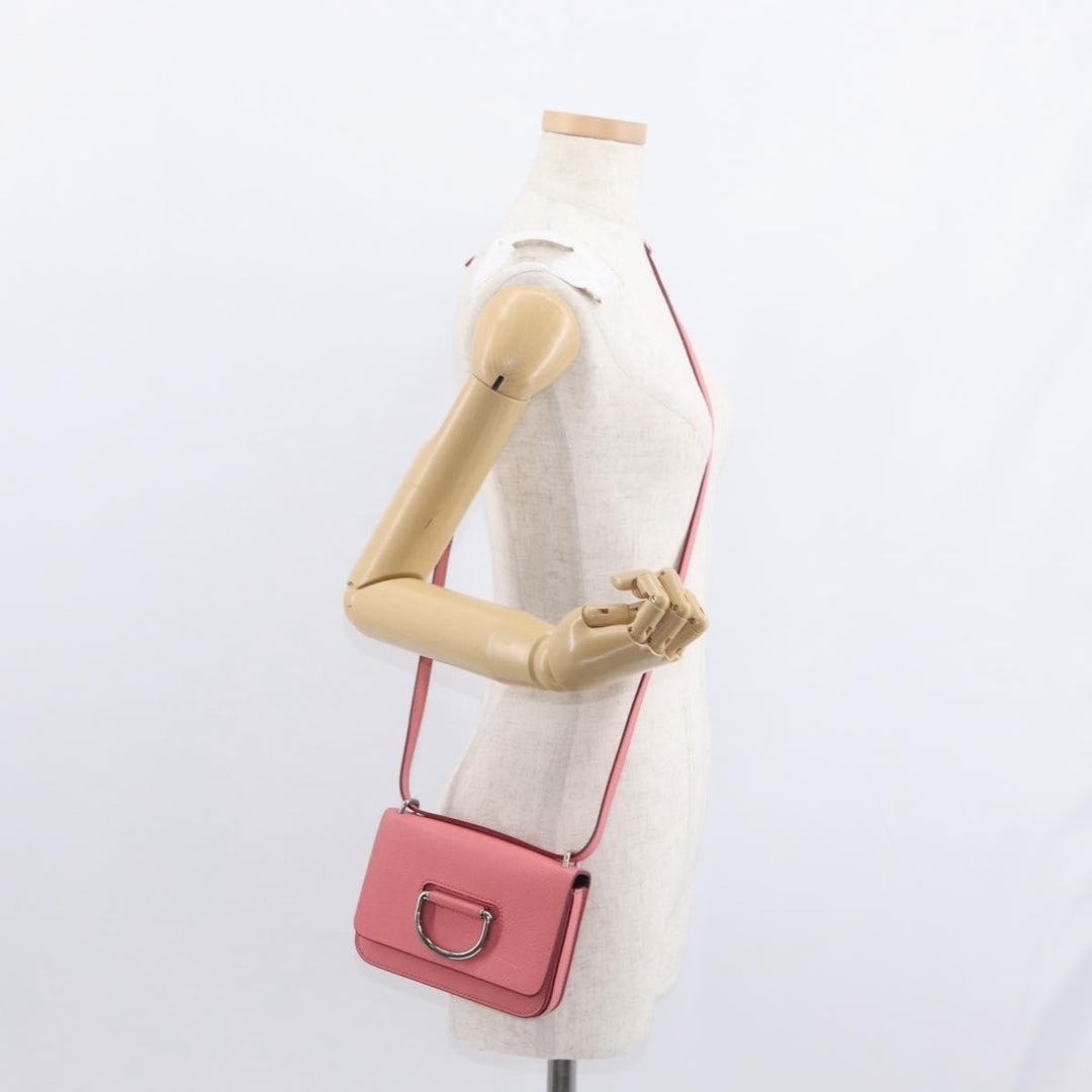 Burberry D-Ring Shoulder Bag Leather