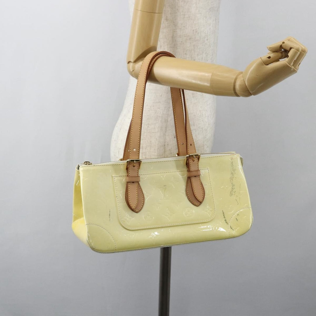 Louis Vuitton Rosewood Avenue Handbag Monogram Vernis