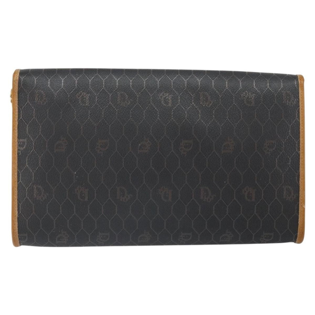 Christian Dior Vintage Honeycomb chain Canvas