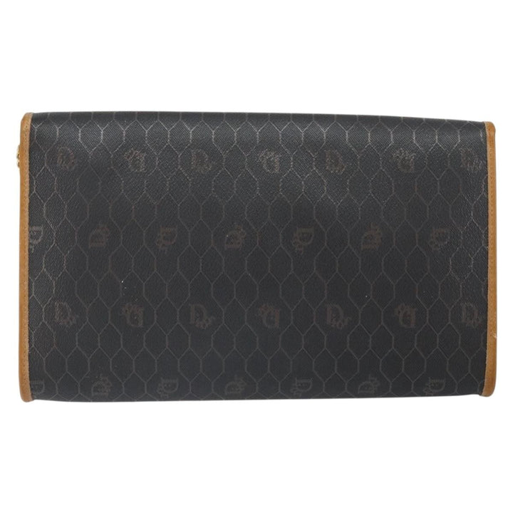 Christian Dior Vintage Honeycomb chain Canvas