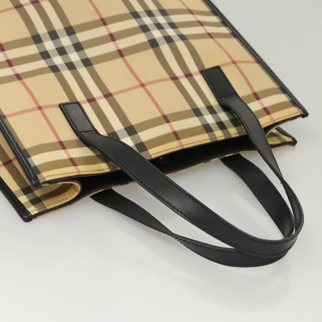 Burberry Nova Check Tote canvas check pattern