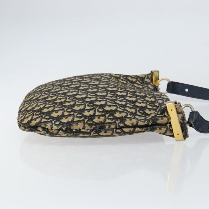 Christian Dior Vintage Trotter Shoulder Bag Canvas