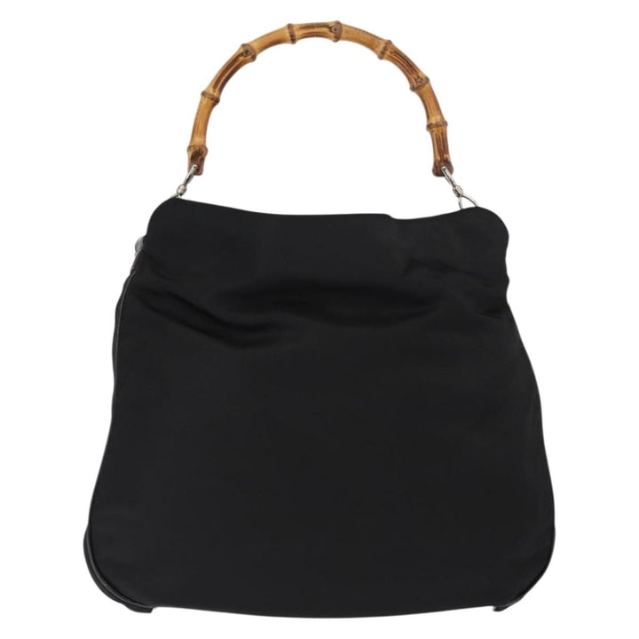 Gucci Vintage Bamboo Handle Bag Nylon